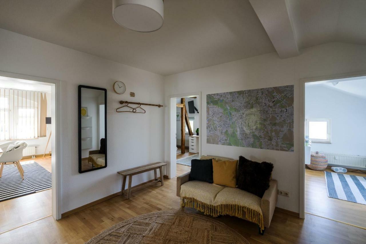 Stilvolles Zentrumsnahes Wohlfuehl-Appartment Leipzig Luaran gambar