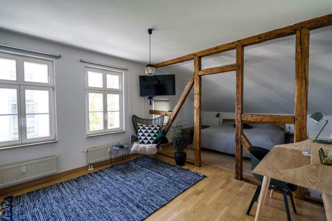 Stilvolles Zentrumsnahes Wohlfuehl-Appartment Leipzig Luaran gambar