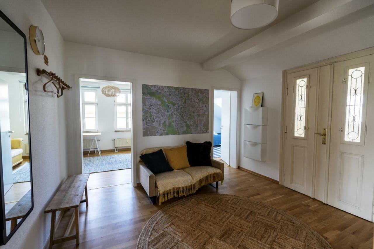 Stilvolles Zentrumsnahes Wohlfuehl-Appartment Leipzig Luaran gambar
