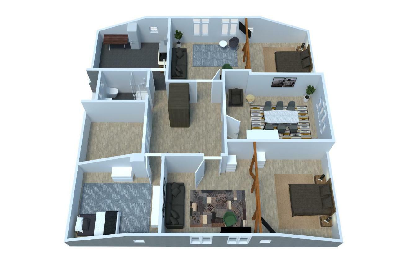 Stilvolles Zentrumsnahes Wohlfuehl-Appartment Leipzig Luaran gambar